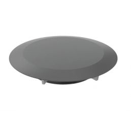 Mattamusta viemärin kansi, halkaisija 90 mm, suihkuviemäriin, vesilukon syvyys 30/50 mm.