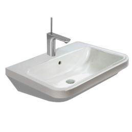 Valamu DuraStyle, 550x440 mm, valge, kaasaegne disain, ristkülikukujuline, ühe segistiauguga.
