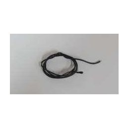 Black NTC 10k temperature sensor, with an operating temperature range of -50 to +120°C, water-resistant rated IP67.