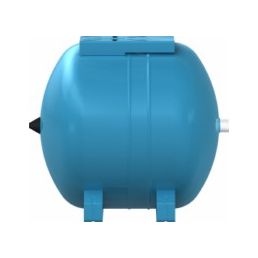 Blå horisontell expansionskärl Refix HW, 50L, upp till 10 bar/70°C.