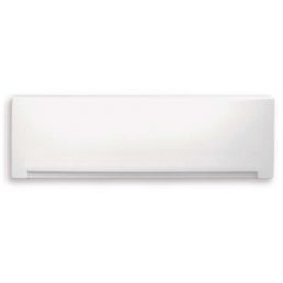 White bath front panel 'Vanessa Neo', 1700 mm, minimalist design.