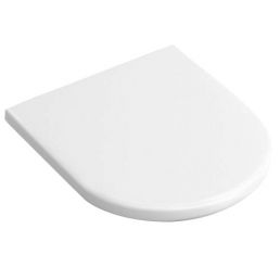 Valge kaanega Architectura tualettpott, sile ja moodne disain.