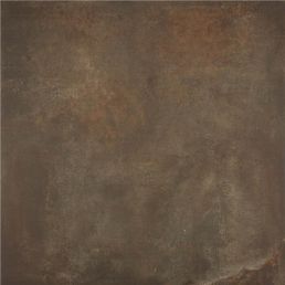 Ceramic wall and floor tile Jasper Oxido with a rust-brown textured finish.