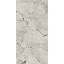 Light yellow ceramic tile featuring a marble pattern with fine dark green veins.