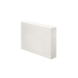 White rectangular partition panel with a smooth surface, made of lightweight construction material.