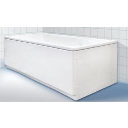 White bath panel EasyPanel, 700 mm, featuring a simple and modern design.