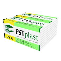 White pack of EPS 60 insulation boards, dimensions 100-200mm, featuring a green and white design on the packaging.