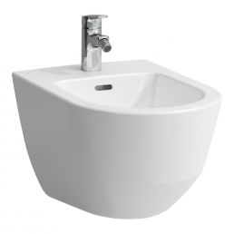 White wall-mounted bidet Pro New, dimensions 360x530 mm, modern design.