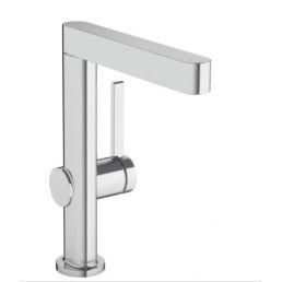 Kroomviimistlusega Finoris 230 valamusegisti sulgurventiiliga, modernne disain.