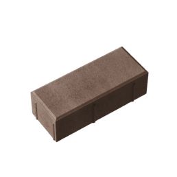 Brown Kloostri II sort paving brick, each brick has standard dimensions, packaged on a 9.2 m² pallet.