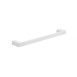 white towel rack Pyrenees, 450 mm, wall-mounted