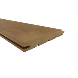 Termo-lepast valmistatud, STS-profiiliga sisevoodrilaud, mõõdud 15x120 mm, pakis 6 tk.