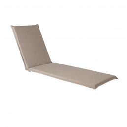 Sun lounger cover SUMMER, dimensions 55x190x5 cm, beige color.