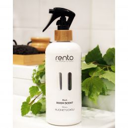 Valkoinen 400 ml RENTO koivu ilmanraikastaja suihkepullo