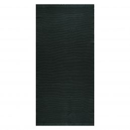 Dark green sauna towel with a thin horizontal texture. Size: 90x180 cm.