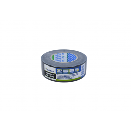 Musta kosteudenkestävä vahva teippi, 48 mm leveä ja 50 m pitkä rulla. Pakkaus sisältää 24 rullaa.