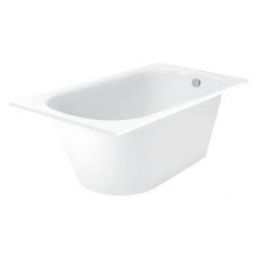 Vitt badkar Vario XL, dimensioner 1850x800 mm, klassisk design med rundad främre kant.