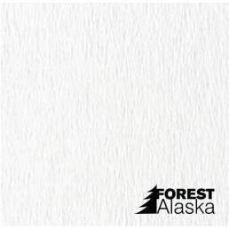 White Isotex ceiling tile, model Forest Alaska, covering an area of 4.03 m2, decorated with a black forest-themed logo.