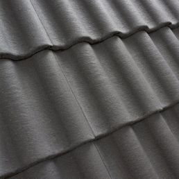 Tumehall laineline katusekivi antiikse viimistlusega.