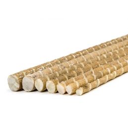 Glasfiberarmering HARDPLUS, 6 meter lång stav, diameter från 14 till 22 mm, ljusbrun.