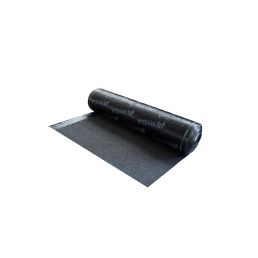Black SBS-modified bitumen roofing roll, approximately 10m² in total area and weighing 4.0 kg/m².
