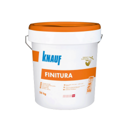 Vit plastburk med orange lock och handtag, med texten 