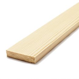 A long, smooth, planed wooden board measuring 21x120 mm in natural wood color.