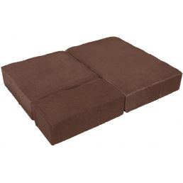 Gatsten, brun, Hansa 60mm, jämnt fördelad färg, full pall på 9,6 m².