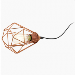 Lauavalgusti Tarbes, 1x60W E27, vaskraamiga ja geomeetrilise disainiga.