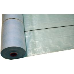 Hall mittehingav aluskate rullis, mõõtmetega 1,5 x 50 meetrit.
