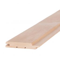 Sisevoodrilaud, lepp, profiiliga koostatud struktuur, STP 15x90, mõõtmed 15x90 mm, pakis 6 tükki.