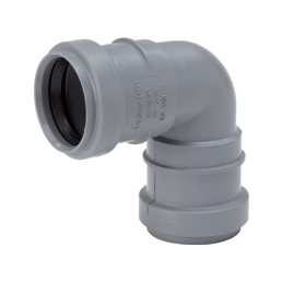 Valkoinen, 32 mm viemärin holkkinivel, 88,5 asteen kulma.