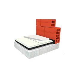 Punased ja hallid heliisolatsioonipaneelid põrandale, erinevad suurused ja paksused.