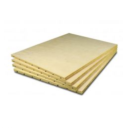 30 mm ISOVER OL-TOP katuse pealiskiht tuulutussoontega, kollakad mineraalvillaplaadid.