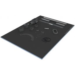 Dušialus Tycroc renniga 1000x1000x30mm STL100