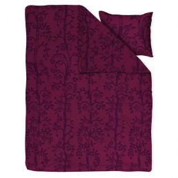 Taika voodipesukomplekt 150x210 cm purpur