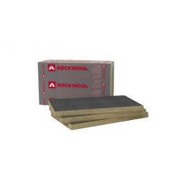 Kivivill heliisolatsiooniks, Techrock 60, paki mõõdud 50x1200x2000 mm, pindala 2,4 m², punane ja hall pakend.