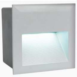 Kandiline hall välisvalgusti Zimba, LED 1x3,7W, mõõtmed 14x14 cm, kaasaegne disain.