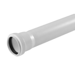 White S20 PP sewage coupling pipe with a diameter of 32 mm.