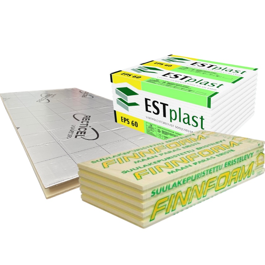 PIR, EPS, XPS ja PUR omadused tuleohtuse seisukohast