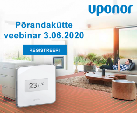 Uponori põrandakütte veebiseminar Homeri klientidele